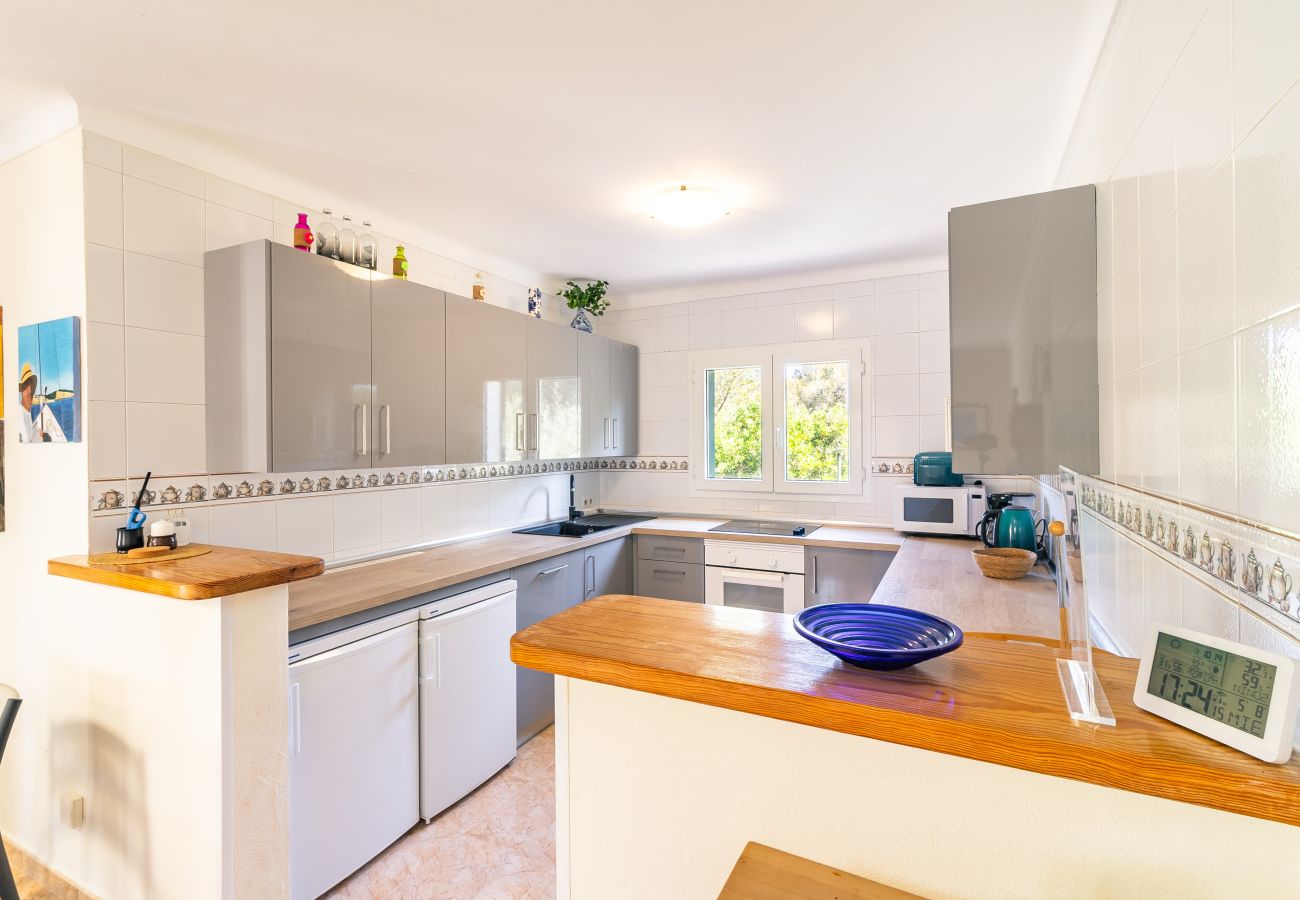 Chalet in Santanyi - Casa Blue komfortables Haus mit Pool in ruhiger Ortsrandlage zwischen Cala Santanyí und Cala S'Amarador verfügbar für monatliche  Aufenthalte