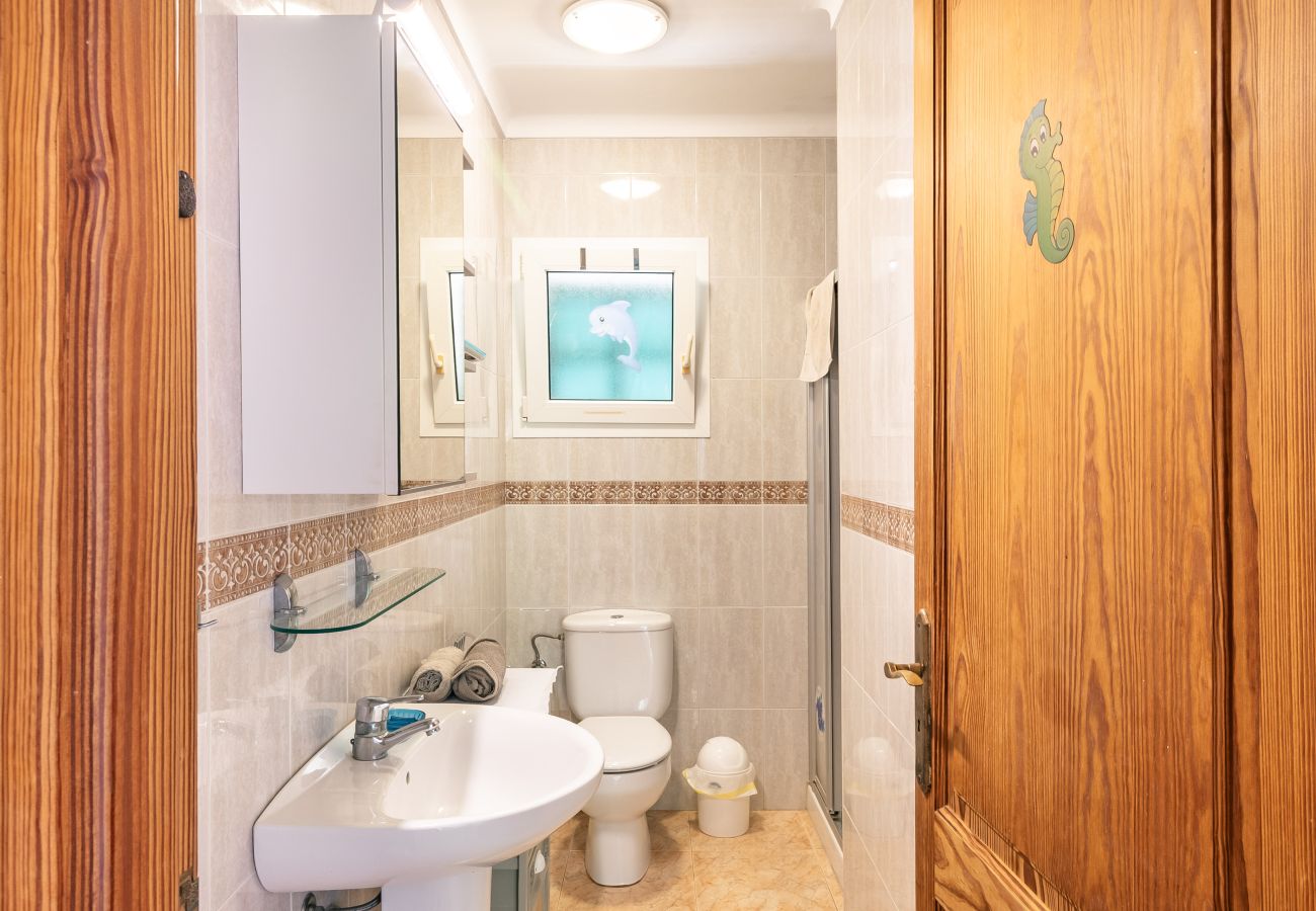 Chalet in Santanyi - Casa Blue komfortables Haus mit Pool in ruhiger Ortsrandlage zwischen Cala Santanyí und Cala S'Amarador verfügbar für monatliche  Aufenthalte