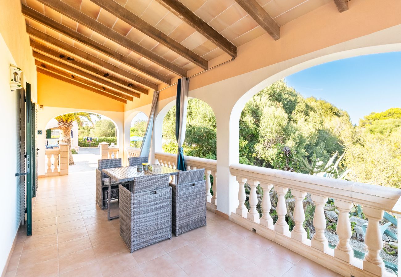 Chalet in Santanyi - Casa Blue komfortables Haus mit Pool in ruhiger Ortsrandlage zwischen Cala Santanyí und Cala S'Amarador verfügbar für monatliche  Aufenthalte