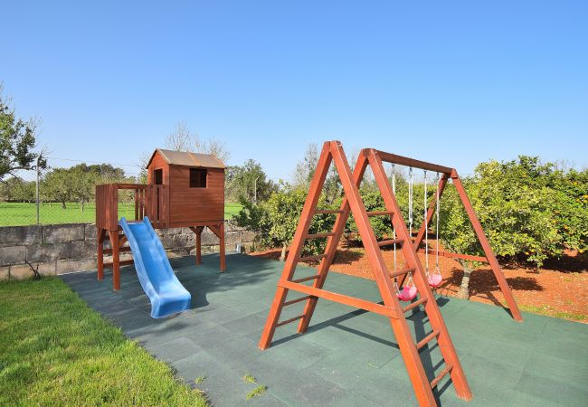 Finca in Ariany - Calderitx 253 fantastische Finca mit privatem Pool, Kinderspielplatz, Grill und Terrasse