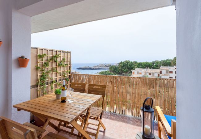 Ferienwohnung in Portocolom - La Ola Beach House strandnahes Ferienhaus mit Gemeinschaftspool in Porto Colom Ferienwohnung in Portocolom - La Ola Beach House strandnahes Ferienhaus mit Gemeinschaftspool in Porto Colom