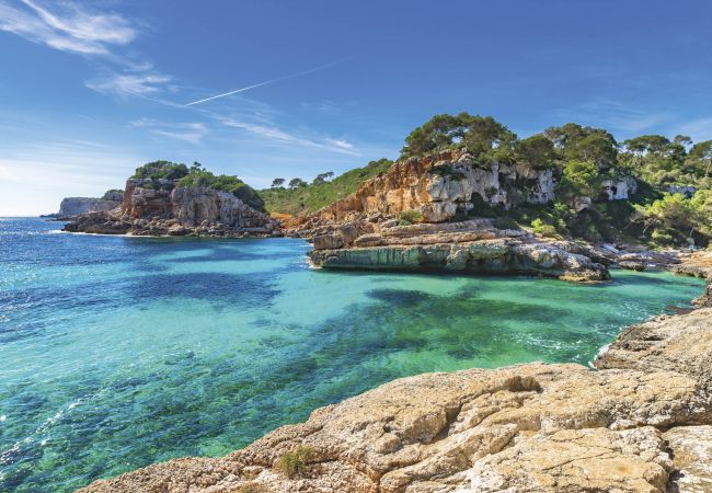 Ferienwohnung in Portocolom - La Ola Beach House strandnahes Ferienhaus mit Gemeinschaftspool in Porto Colom Ferienwohnung in Portocolom - La Ola Beach House strandnahes Ferienhaus mit Gemeinschaftspool in Porto Colom