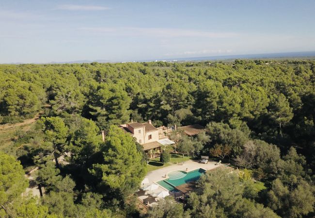 Finca in Portocolom - Pine Tree House Espiga Ruhiges Ferienhaus mit Pool in Porto Colom, ideal für Familien & Entspannung Finca in Portocolom - Pine Tree House Espiga Ruhiges Ferienhaus mit Pool in Porto Colom, ideal für Familien & Entspannung