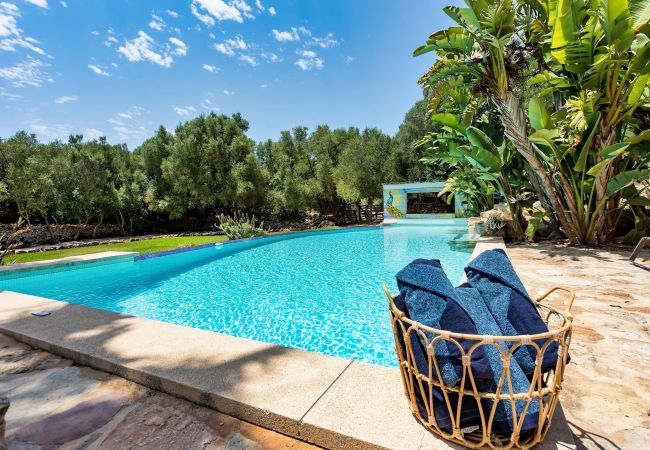Ferienhaus in Santanyi - Son Pavo Real idyllische Finca mit Pool, Gästehaus und großen Garten in Santanyi Ferienhaus in Santanyi - Son Pavo Real idyllische Finca mit Pool, Gästehaus und großen Garten in Santanyi