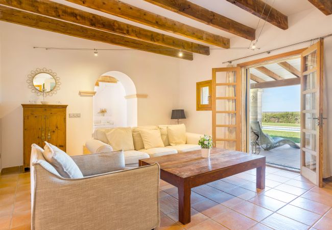 Ferienhaus in Ses Salines - Short des Trenc Haus zur monatlichen Vermietung in Ses Salines nahe dem Strand Es Trenc Ferienhaus in Ses Salines - Short des Trenc Haus zur monatlichen Vermietung in Ses Salines nahe dem Strand Es Trenc