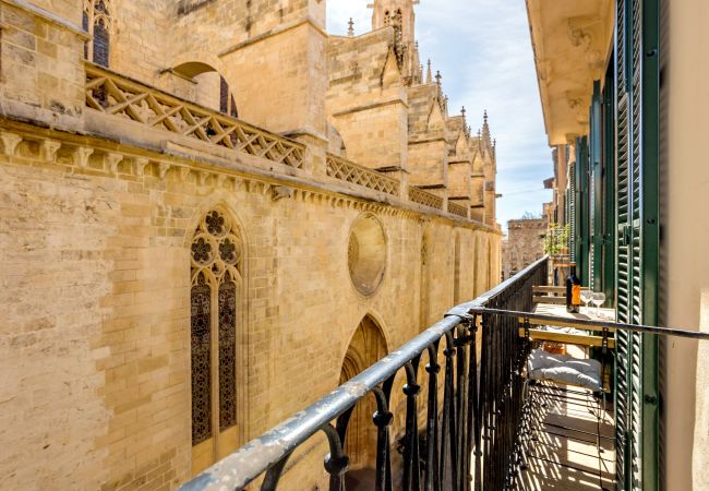 Ferienwohnung in Palma  - Stadtapartment im Zentrum von Palma mit atemberaubendem Blick über die Stadt Ferienwohnung in Palma  - Stadtapartment im Zentrum von Palma mit atemberaubendem Blick über die Stadt