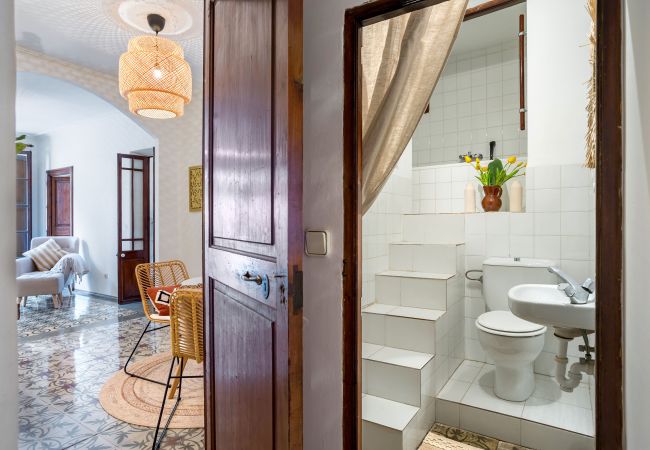 Ferienwohnung in Palma  - Stadtapartment im Zentrum von Palma mit atemberaubendem Blick über die Stadt Ferienwohnung in Palma  - Stadtapartment im Zentrum von Palma mit atemberaubendem Blick über die Stadt