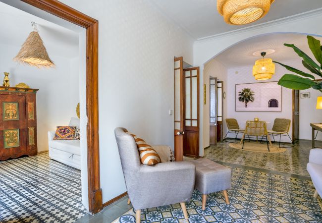 Ferienwohnung in Palma  - Stadtapartment im Zentrum von Palma mit atemberaubendem Blick über die Stadt Ferienwohnung in Palma  - Stadtapartment im Zentrum von Palma mit atemberaubendem Blick über die Stadt