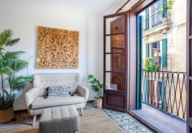 Ferienwohnung in Palma  - Stadtapartment im Zentrum von Palma mit atemberaubendem Blick über die Stadt Ferienwohnung in Palma  - Stadtapartment im Zentrum von Palma mit atemberaubendem Blick über die Stadt