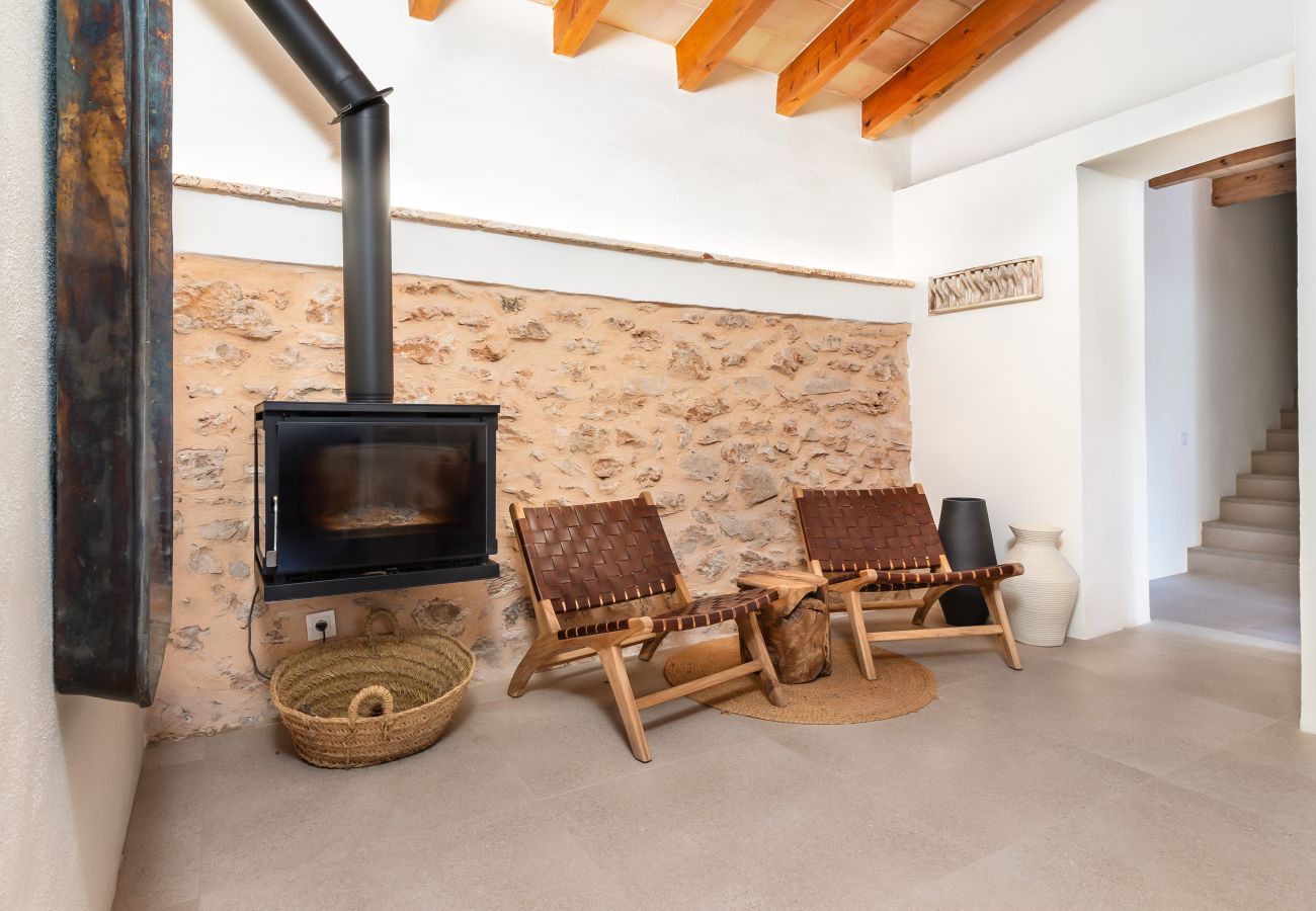 Ferienhaus in Santanyi - Casa Munch Natur und Ruhe genießen mit privatem Pool in Santanyí, verfügbar für monatliche Vermietung