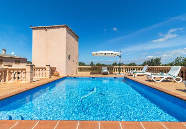 Ferienhaus in Ses Salines - Can Pancho Haus zur monatlichen Miete mit Pool in Ses Salines Ferienhaus in Ses Salines - Can Pancho Haus zur monatlichen Miete mit Pool in Ses Salines