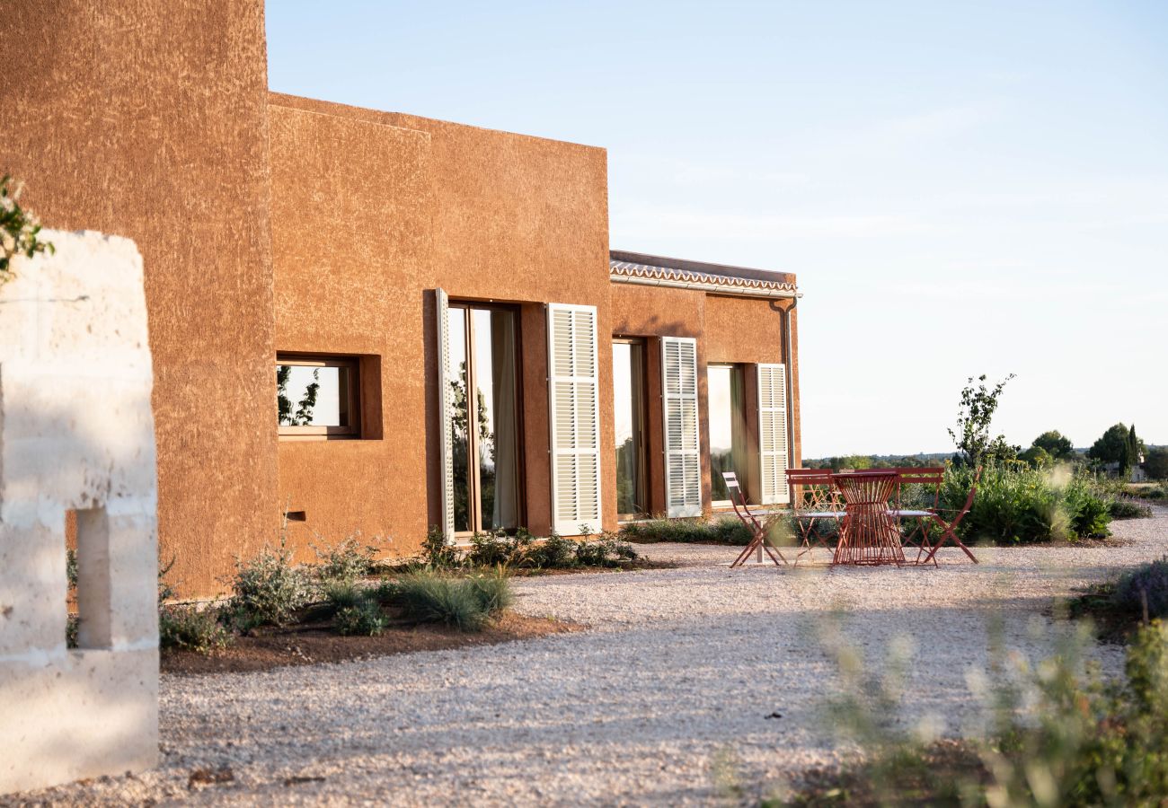 Villa in Manacor - Can Carmel Stilvolle Finca mit 6 Schlafzimmern und Pool zur Monatsmiete bei Manacor