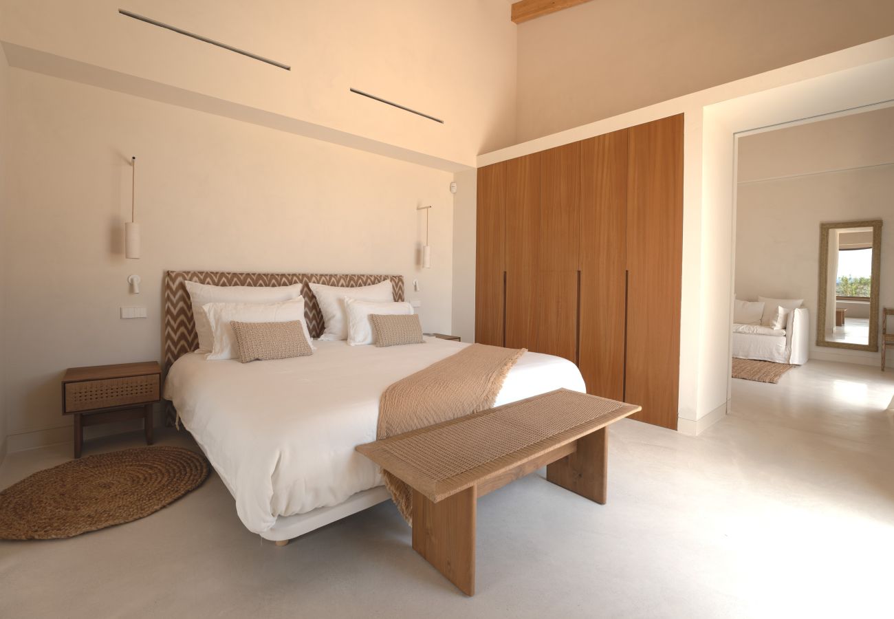 Villa in Manacor - Can Carmel Stilvolle Finca mit 6 Schlafzimmern und Pool zur Monatsmiete bei Manacor