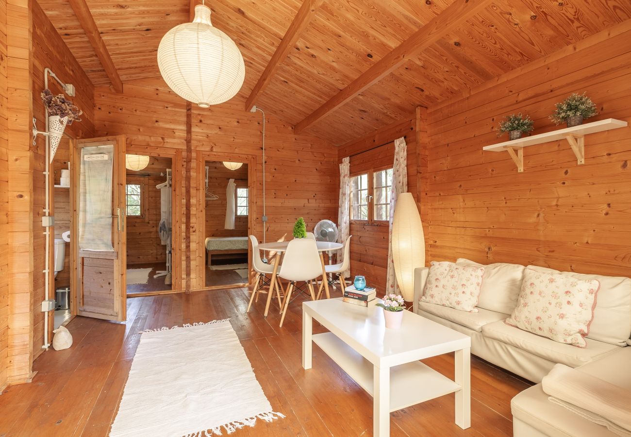 Landhaus in Ses Salines - Holzhäuschen Es Trenc