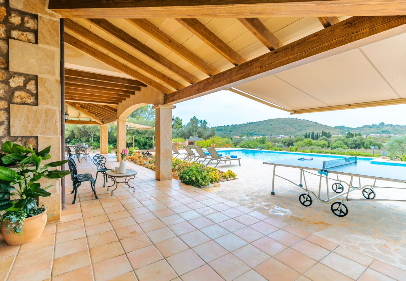 Finca in Son Carrió - Finca Es Molinet Nou Charmantes Ferienhaus mit privatem Pool in Son Carrió Mallorca