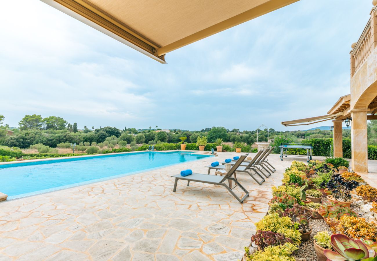 Finca in Son Carrió - Finca Es Molinet Nou Charmantes Ferienhaus mit privatem Pool in Son Carrió Mallorca