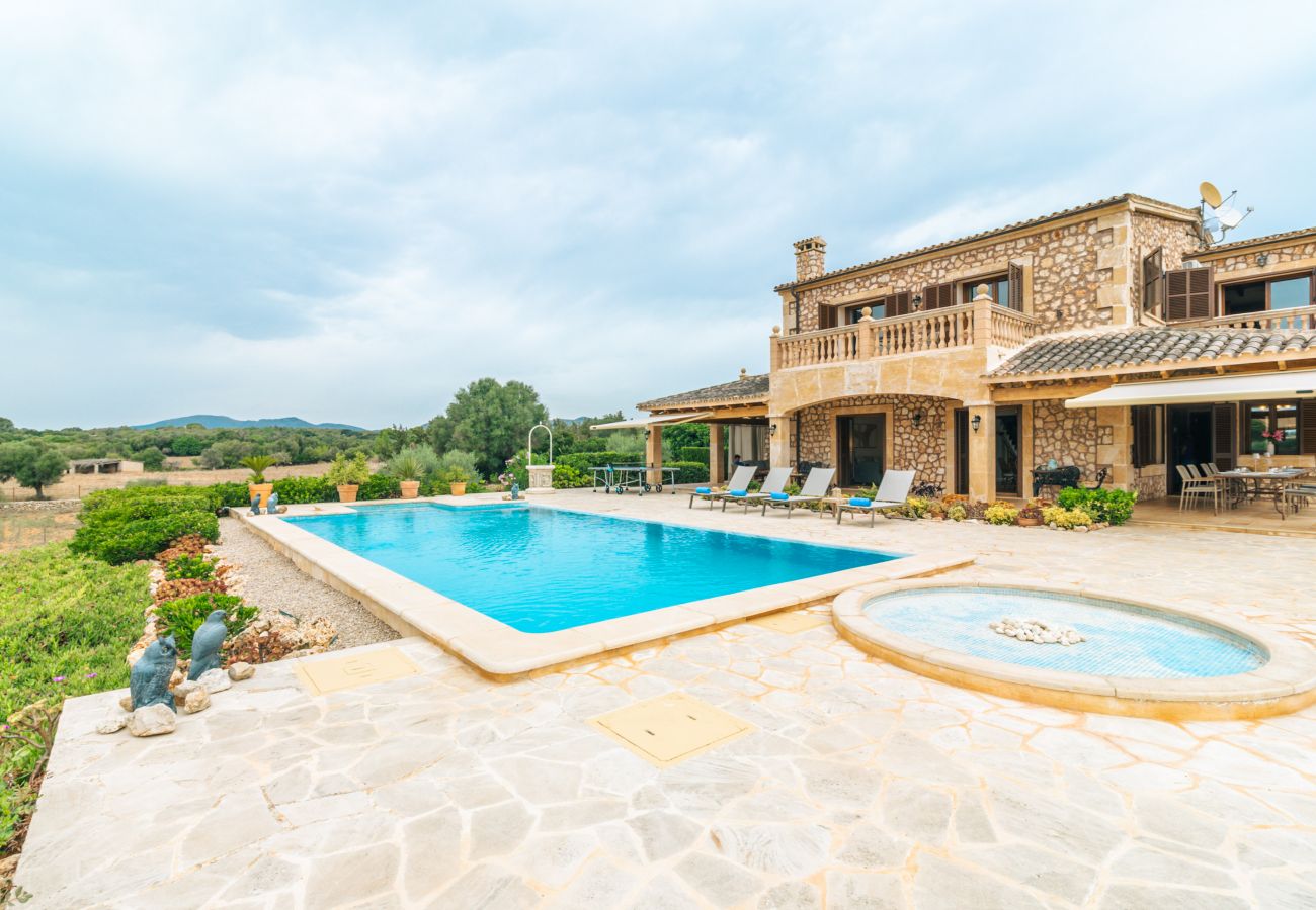 Finca in Son Carrió - Finca Es Molinet Nou Charmantes Ferienhaus mit privatem Pool in Son Carrió Mallorca