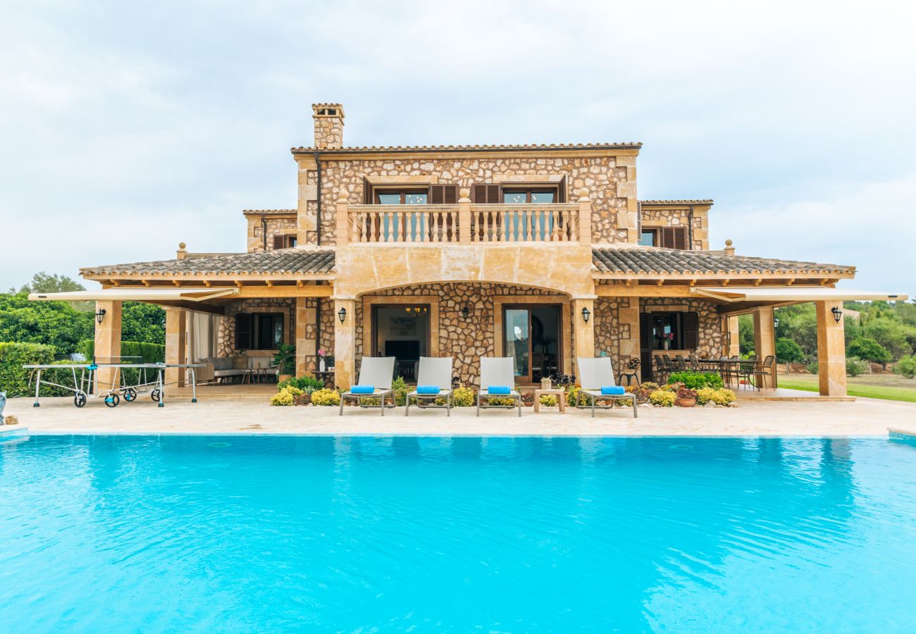 Finca in Son Carrió - Finca Es Molinet Nou Charmantes Ferienhaus mit privatem Pool in Son Carrió Mallorca