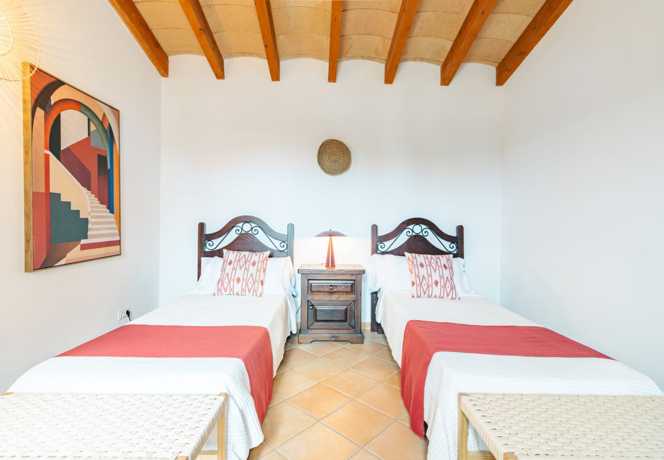 Finca in Son Carrió - Finca Es Molinet Nou Charmantes Ferienhaus mit privatem Pool in Son Carrió Mallorca