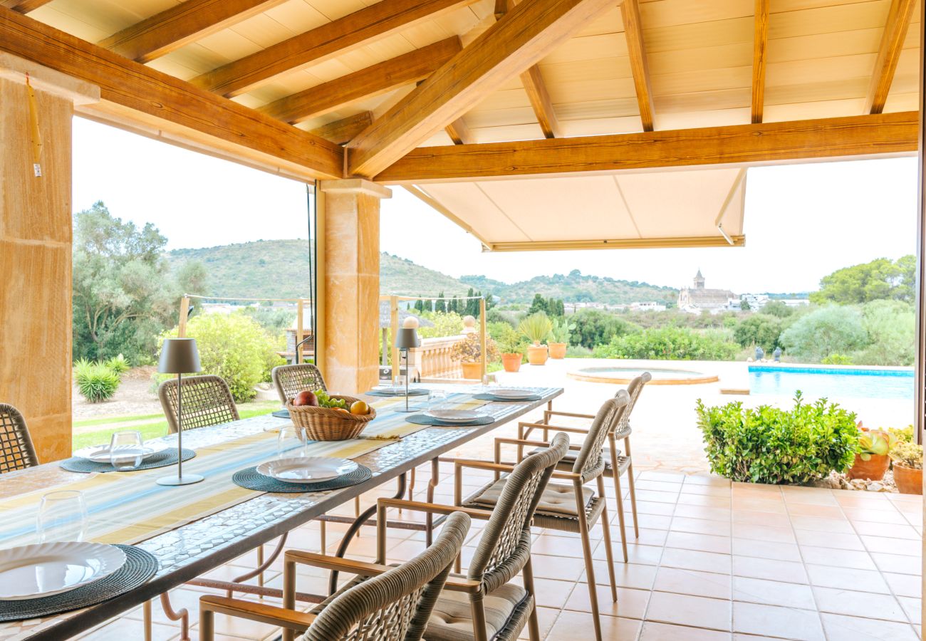 Finca in Son Carrió - Finca Es Molinet Nou Charmantes Ferienhaus mit privatem Pool in Son Carrió Mallorca