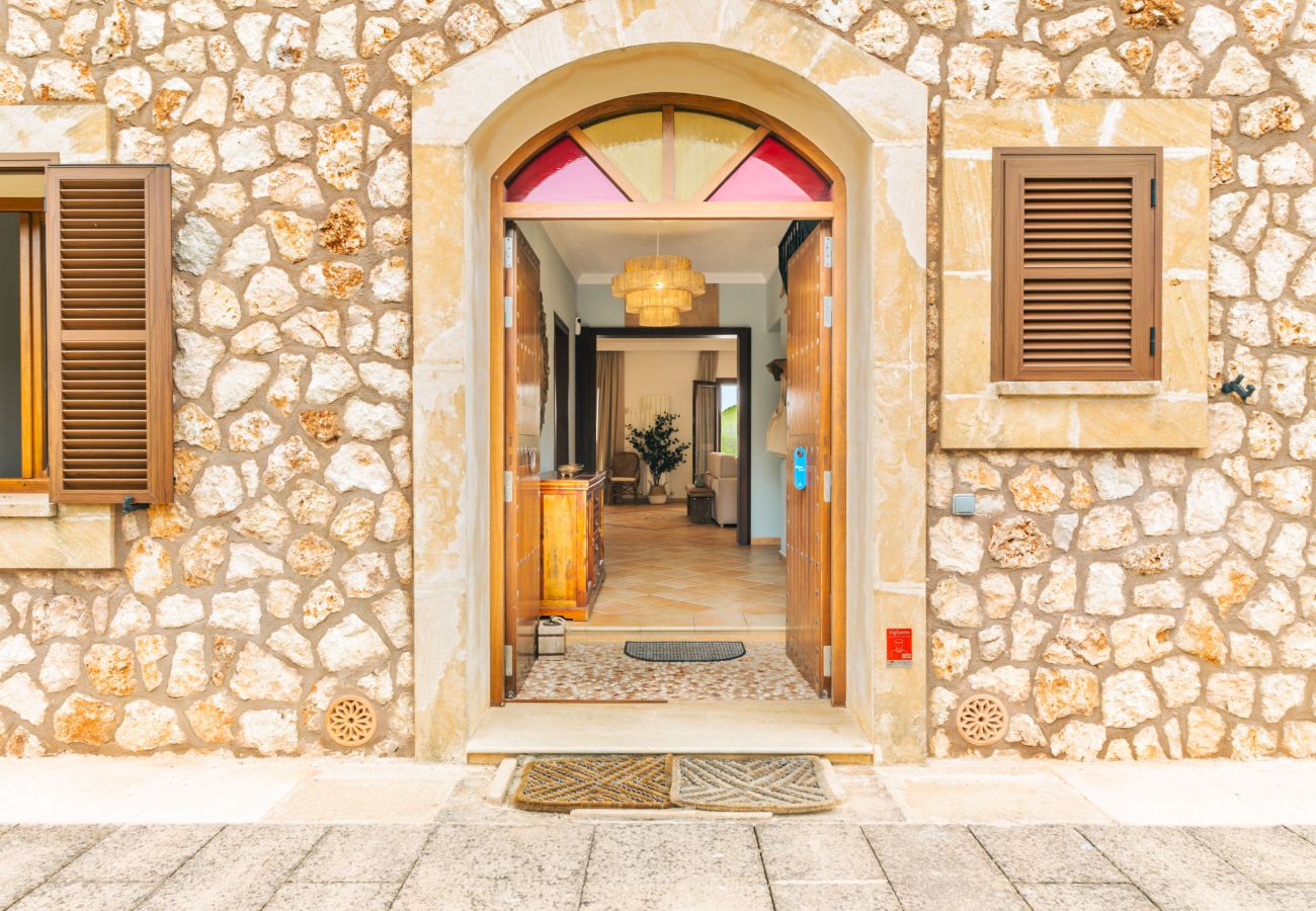 Finca in Son Carrió - Finca Es Molinet Nou Charmantes Ferienhaus mit privatem Pool in Son Carrió Mallorca