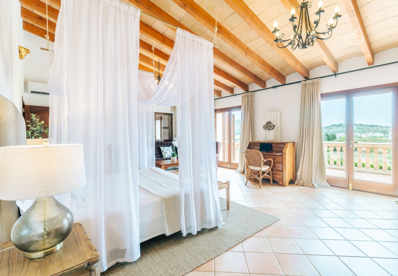Finca in Son Carrió - Finca Es Molinet Nou Charmantes Ferienhaus mit privatem Pool in Son Carrió Mallorca