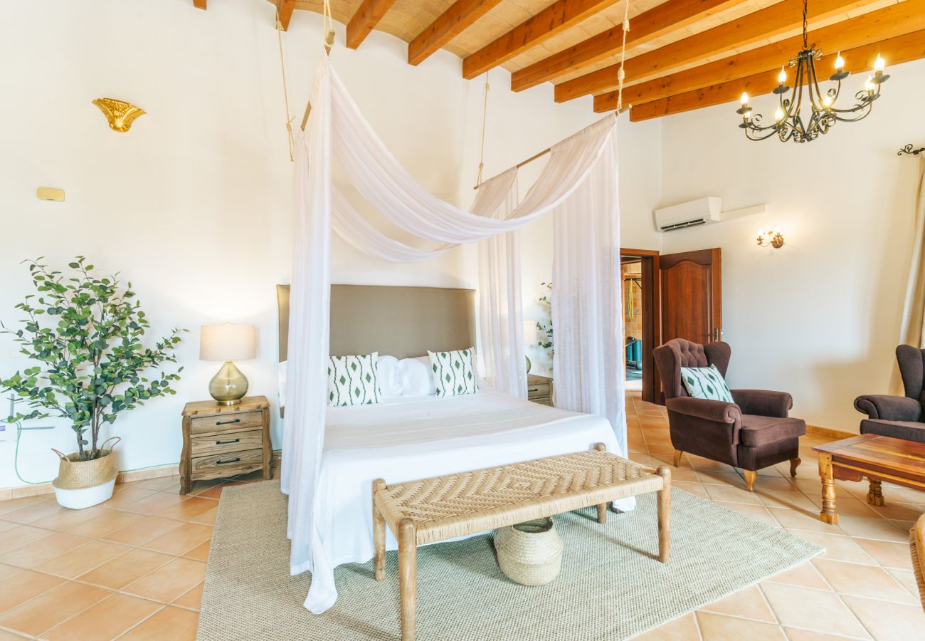 Finca in Son Carrió - Finca Es Molinet Nou Charmantes Ferienhaus mit privatem Pool in Son Carrió Mallorca