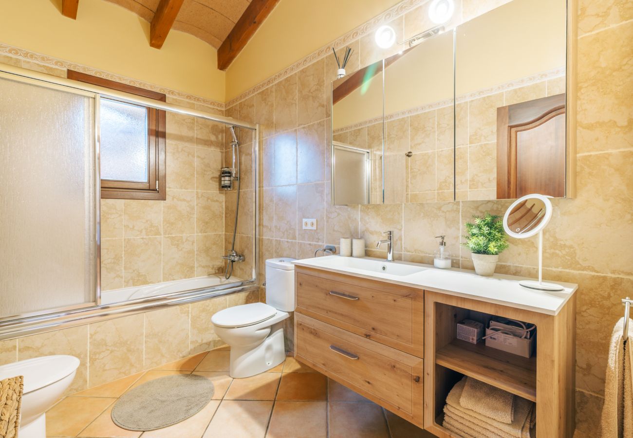 Finca in Son Carrió - Finca Es Molinet Nou Charmantes Ferienhaus mit privatem Pool in Son Carrió Mallorca