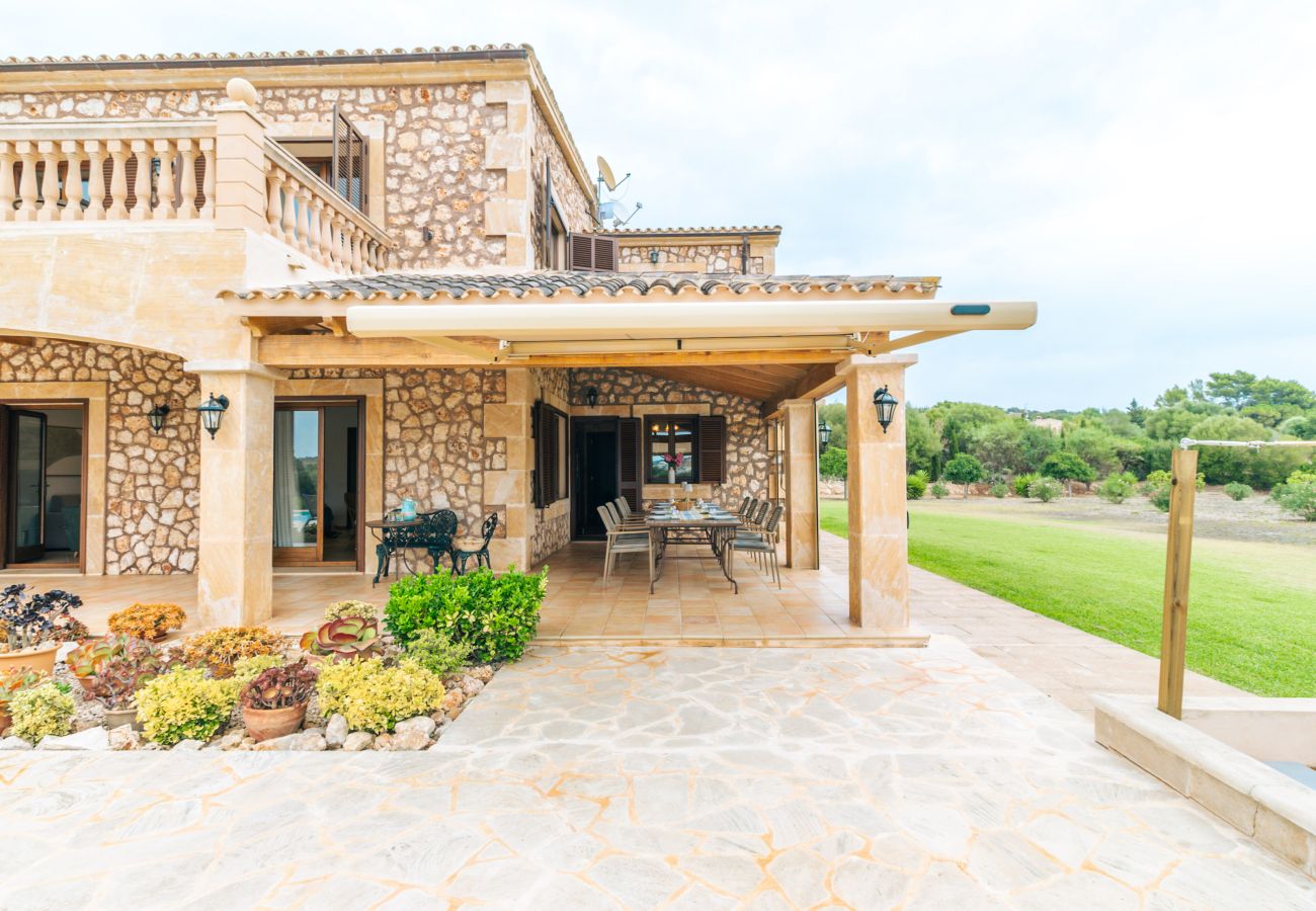 Finca in Son Carrió - Finca Es Molinet Nou Charmantes Ferienhaus mit privatem Pool in Son Carrió Mallorca