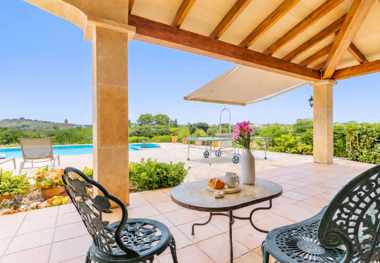 Finca in Son Carrió - Finca Es Molinet Nou Charmantes Ferienhaus mit privatem Pool in Son Carrió Mallorca