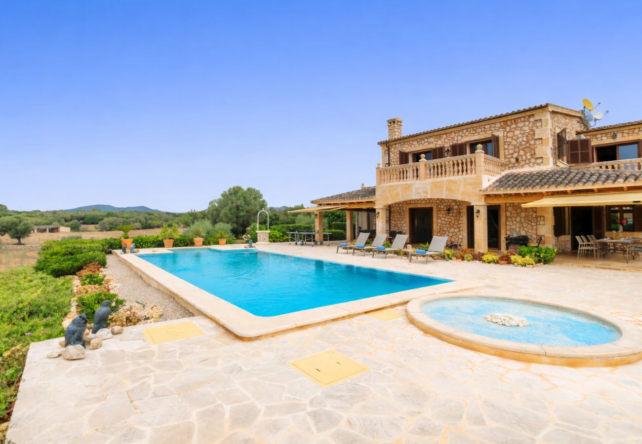 Finca in Son Carrió - Finca Es Molinet Nou Charmantes Ferienhaus mit privatem Pool in Son Carrió Mallorca