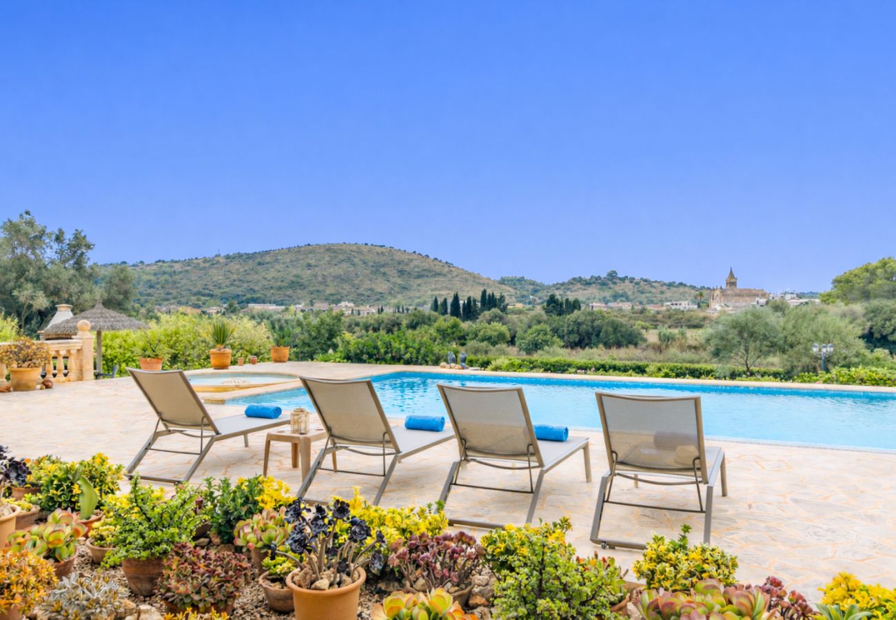 Finca in Son Carrió - Finca Es Molinet Nou Charmantes Ferienhaus mit privatem Pool in Son Carrió Mallorca