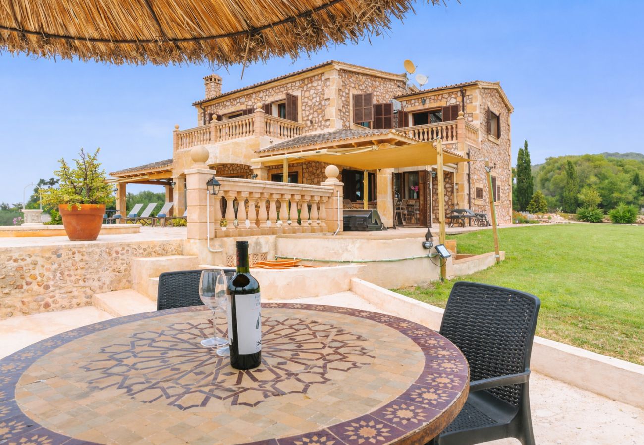 Finca in Son Carrió - Finca Es Molinet Nou Charmantes Ferienhaus mit privatem Pool in Son Carrió Mallorca