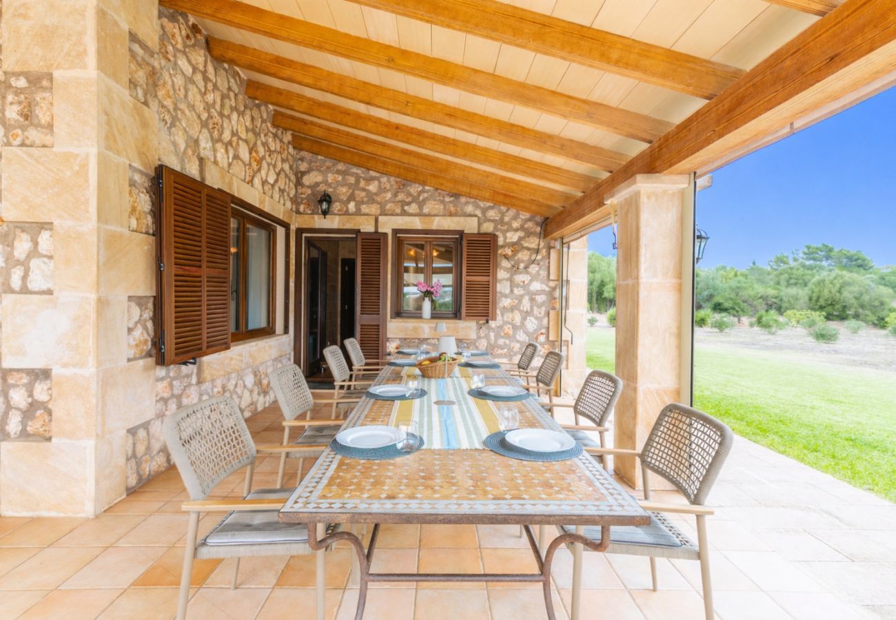 Finca in Son Carrió - Finca Es Molinet Nou Charmantes Ferienhaus mit privatem Pool in Son Carrió Mallorca