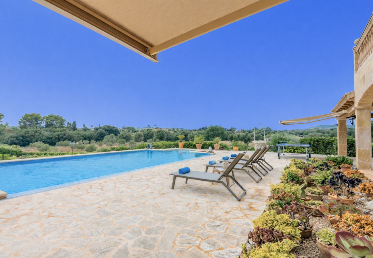 Finca in Son Carrió - Finca Es Molinet Nou Charmantes Ferienhaus mit privatem Pool in Son Carrió Mallorca