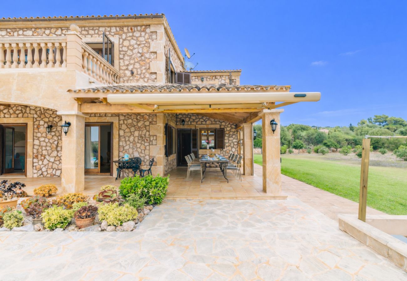 Finca in Son Carrió - Finca Es Molinet Nou Charmantes Ferienhaus mit privatem Pool in Son Carrió Mallorca