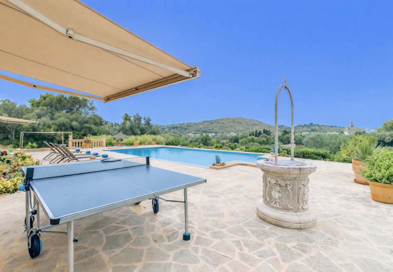 Finca in Son Carrió - Finca Es Molinet Nou Charmantes Ferienhaus mit privatem Pool in Son Carrió Mallorca