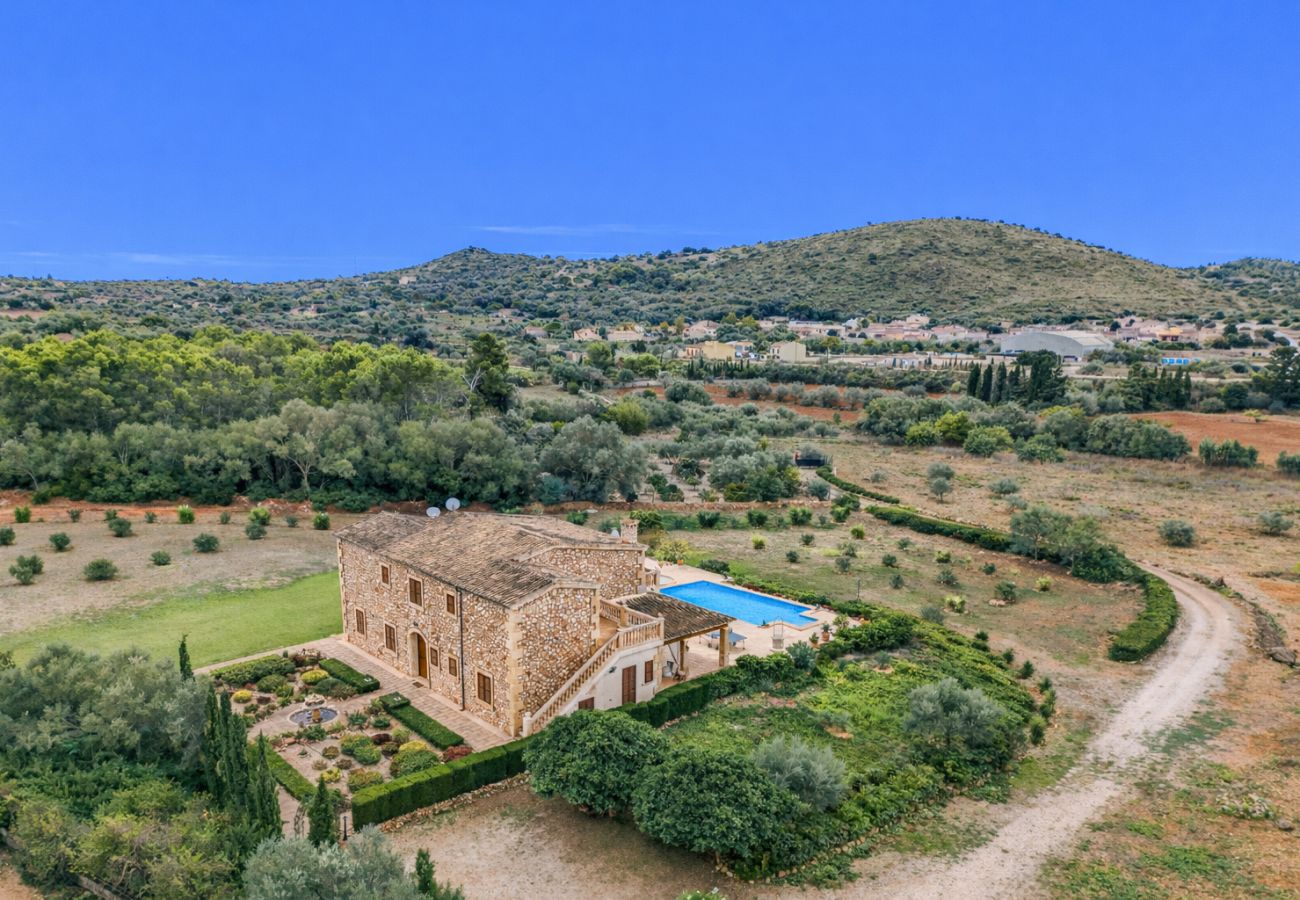 Finca in Son Carrió - Finca Es Molinet Nou Charmantes Ferienhaus mit privatem Pool in Son Carrió Mallorca