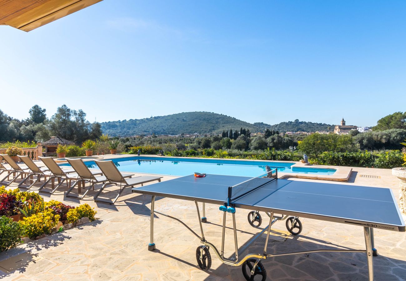 Finca in Son Carrió - Finca Es Molinet Nou Charmantes Ferienhaus mit privatem Pool in Son Carrió Mallorca