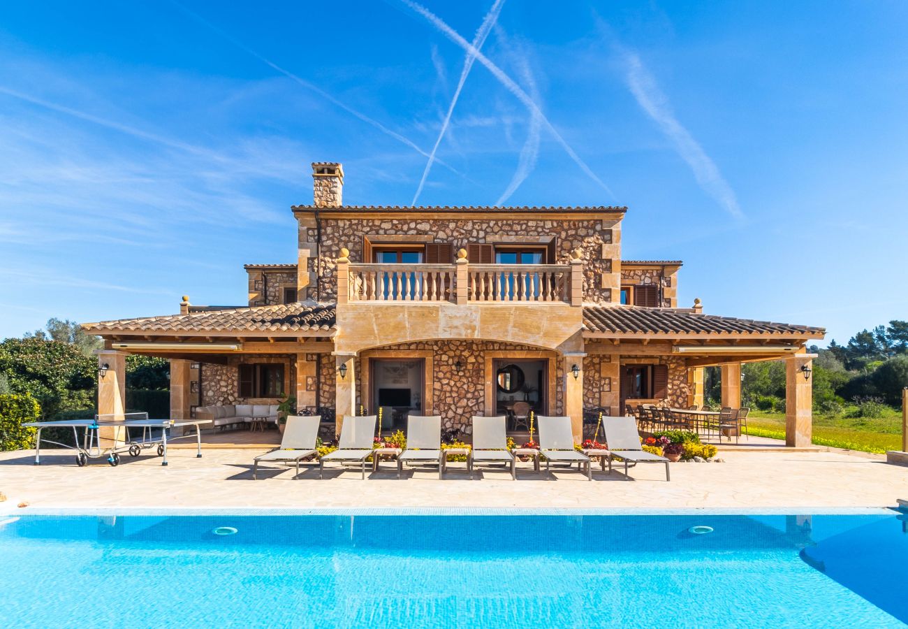 Finca in Son Carrió - Finca Es Molinet Nou Charmantes Ferienhaus mit privatem Pool in Son Carrió Mallorca