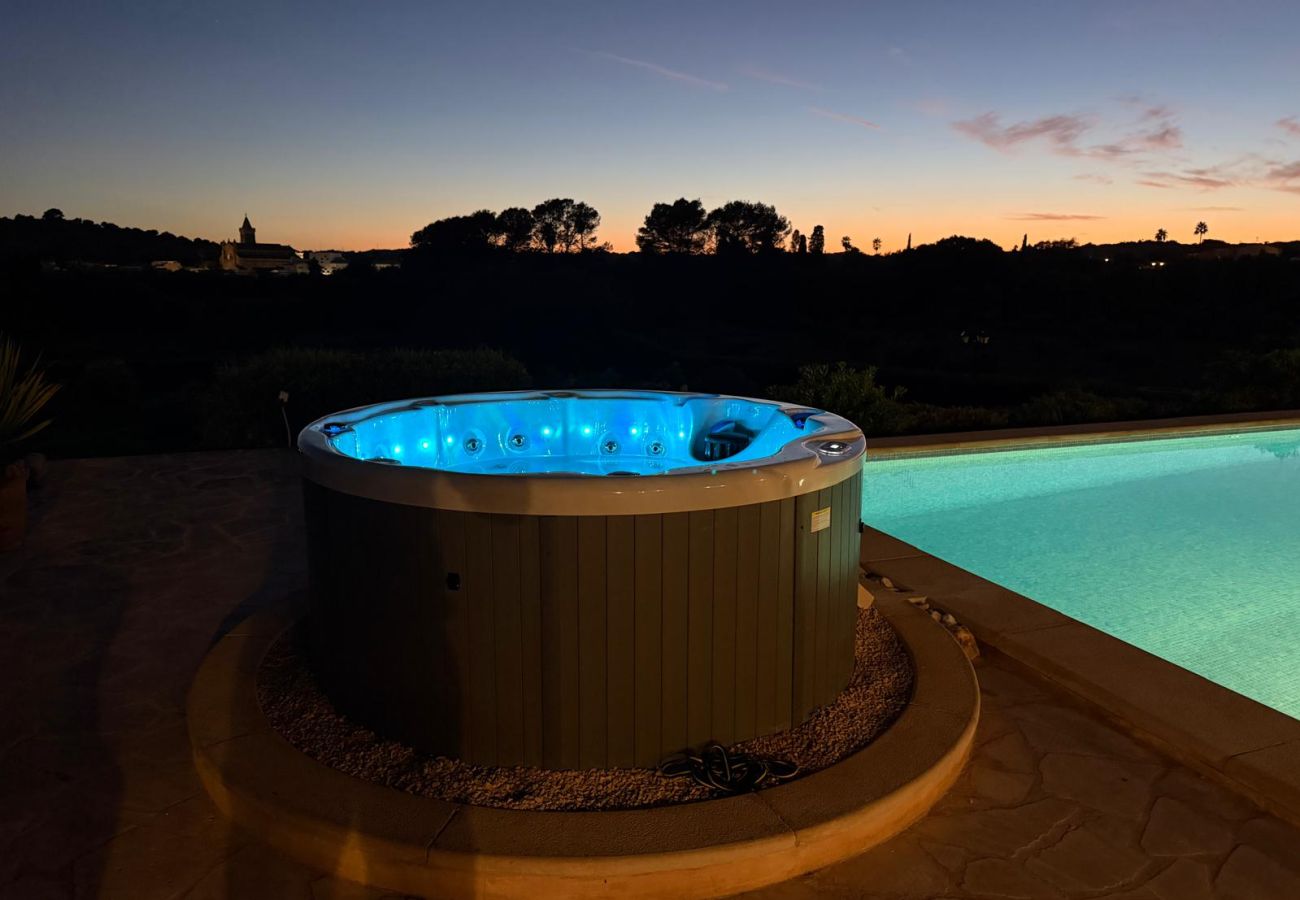 Finca in Son Carrió - Finca Es Molinet Nou Charmantes Ferienhaus mit privatem Pool in Son Carrió Mallorca
