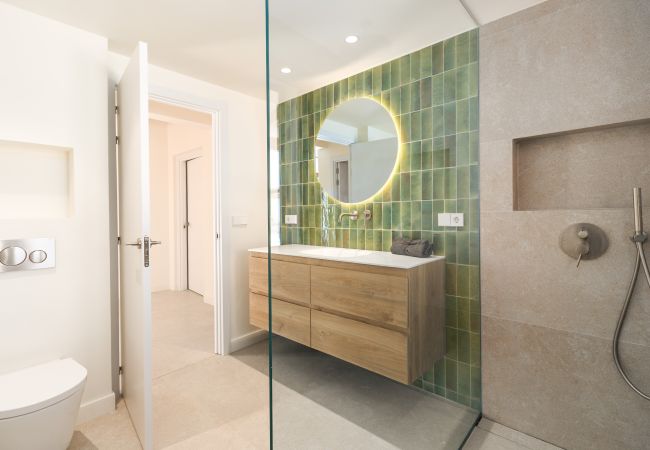 Villa in Ses Salines - Villa Olivo modernes Ferienhaus mit Pool auf Mallorca nahe Ses Salines und Es Trenc Villa in Ses Salines - Villa Olivo modernes Ferienhaus mit Pool auf Mallorca nahe Ses Salines und Es Trenc
