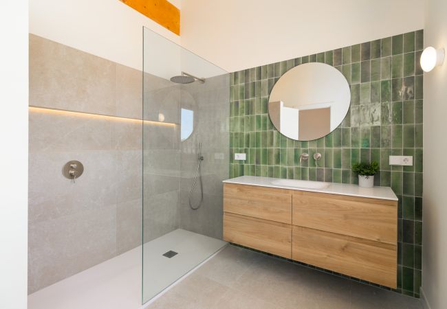 Villa in Ses Salines - Villa Olivo modernes Ferienhaus mit Pool auf Mallorca nahe Ses Salines und Es Trenc Villa in Ses Salines - Villa Olivo modernes Ferienhaus mit Pool auf Mallorca nahe Ses Salines und Es Trenc