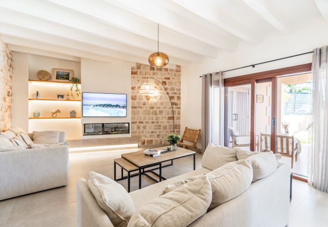 Villa in Ses Salines - Olivera modernes Haus mit Pool in Ses Salines zur monatlichen Miete auf Mallorca Villa in Ses Salines - Olivera modernes Haus mit Pool in Ses Salines zur monatlichen Miete auf Mallorca