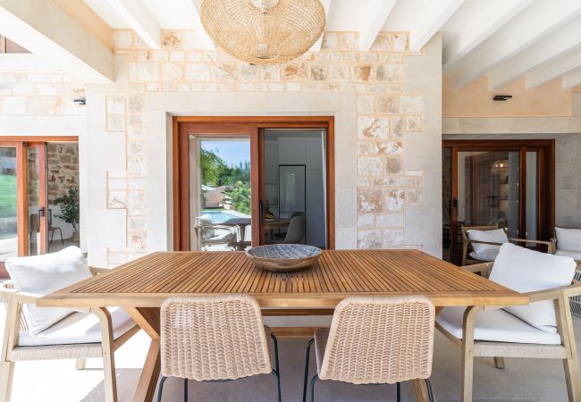 Villa in Ses Salines - Olivera modernes Haus mit Pool in Ses Salines zur monatlichen Miete auf Mallorca Villa in Ses Salines - Olivera modernes Haus mit Pool in Ses Salines zur monatlichen Miete auf Mallorca