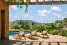 Ferienhaus in Felanitx - Can Pessal Finca in den Bergen mit privatem Pool nahe Es Carritx Mallorca Ferienhaus in Felanitx - Can Pessal Finca in den Bergen mit privatem Pool nahe Es Carritx Mallorca