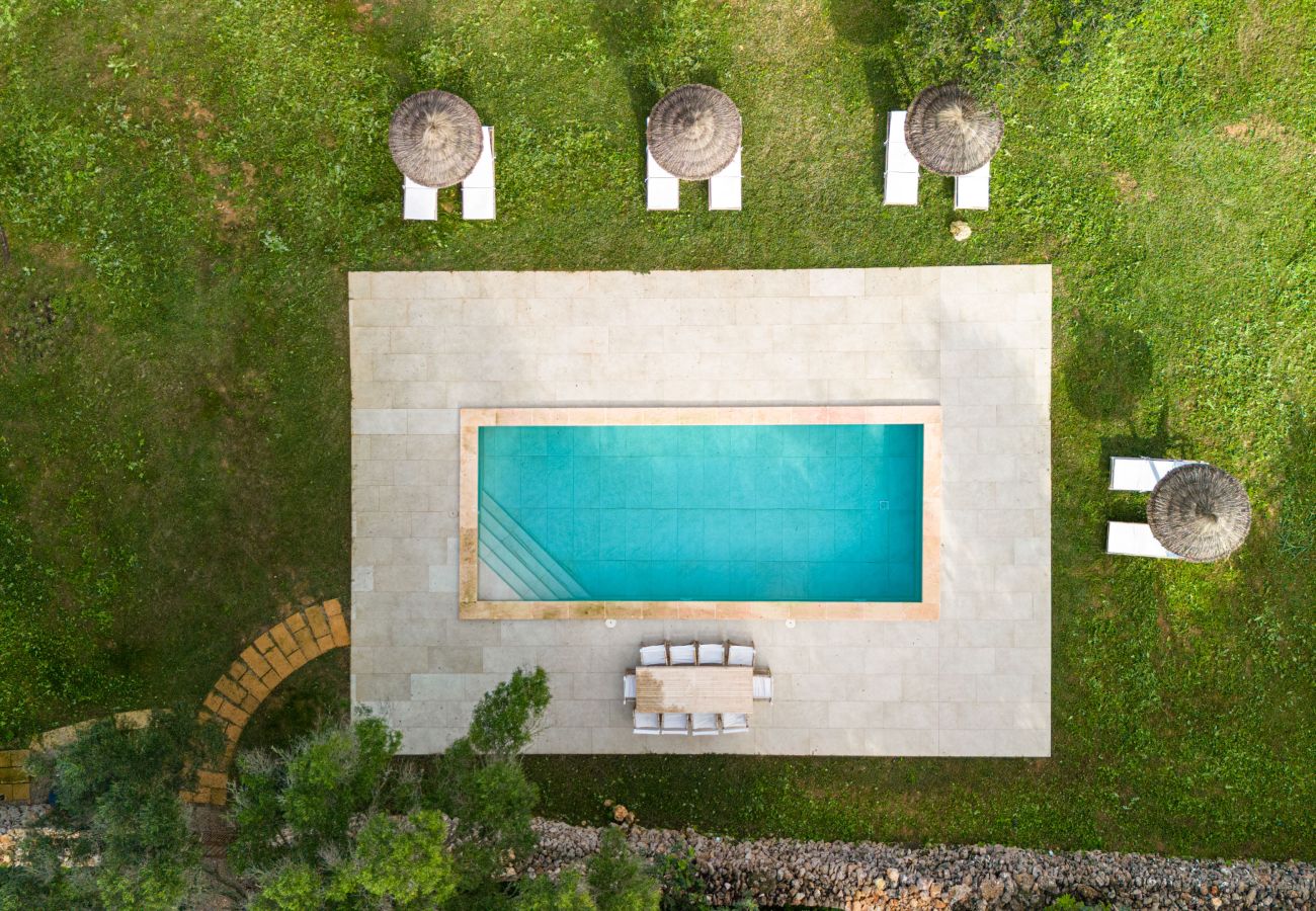 Finca in LLucmajor - Finca Terra Vella Luxusfinca mit bis zu 11 Schlafzimmern zur monatlichen Vermietung auf Mallorca