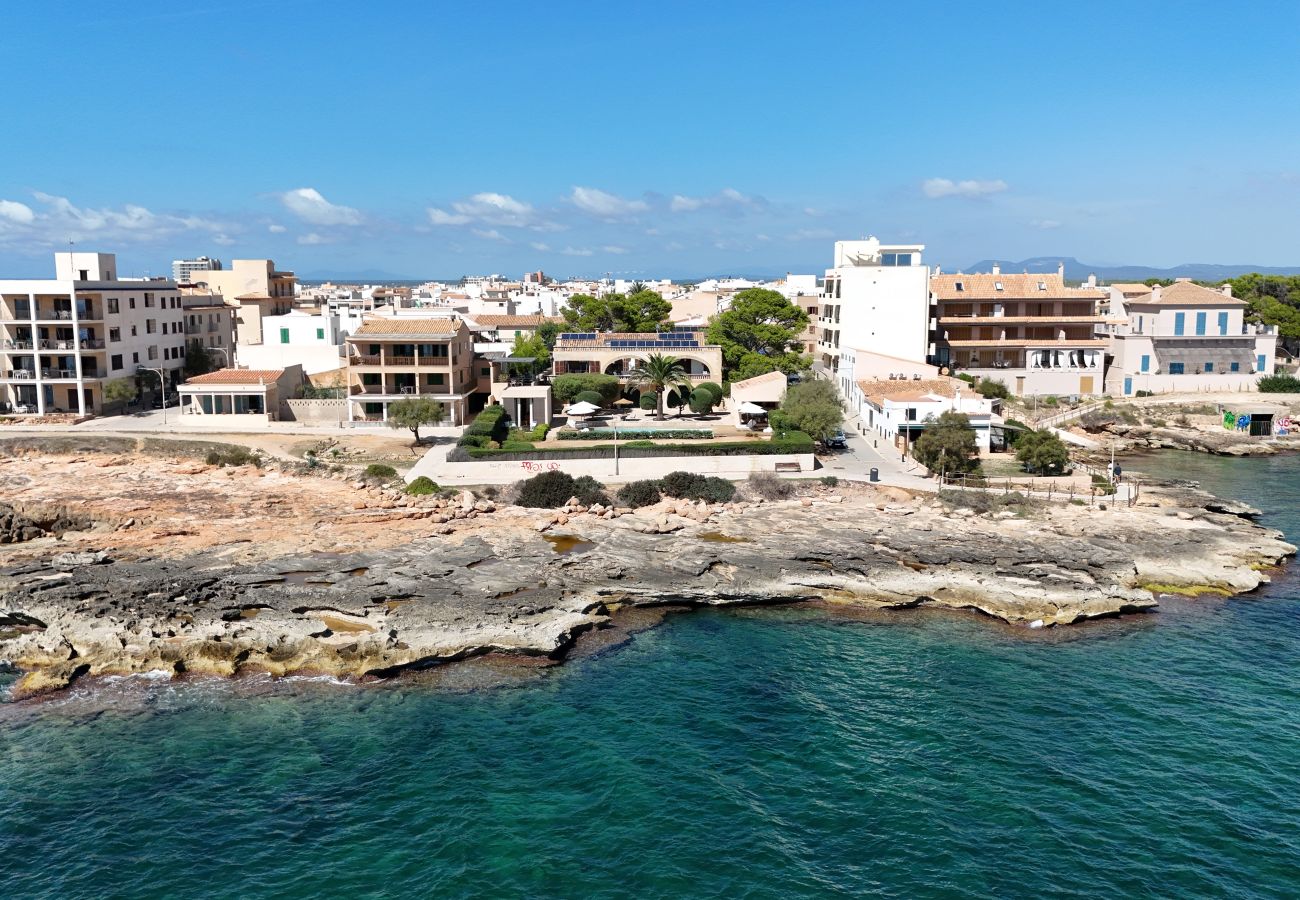 Villa in Colònia de Sant Jordi - Villa Cabrera Ferienhaus mit Meerblick und Pool in Colònia de Sant Jordi, Mallorca