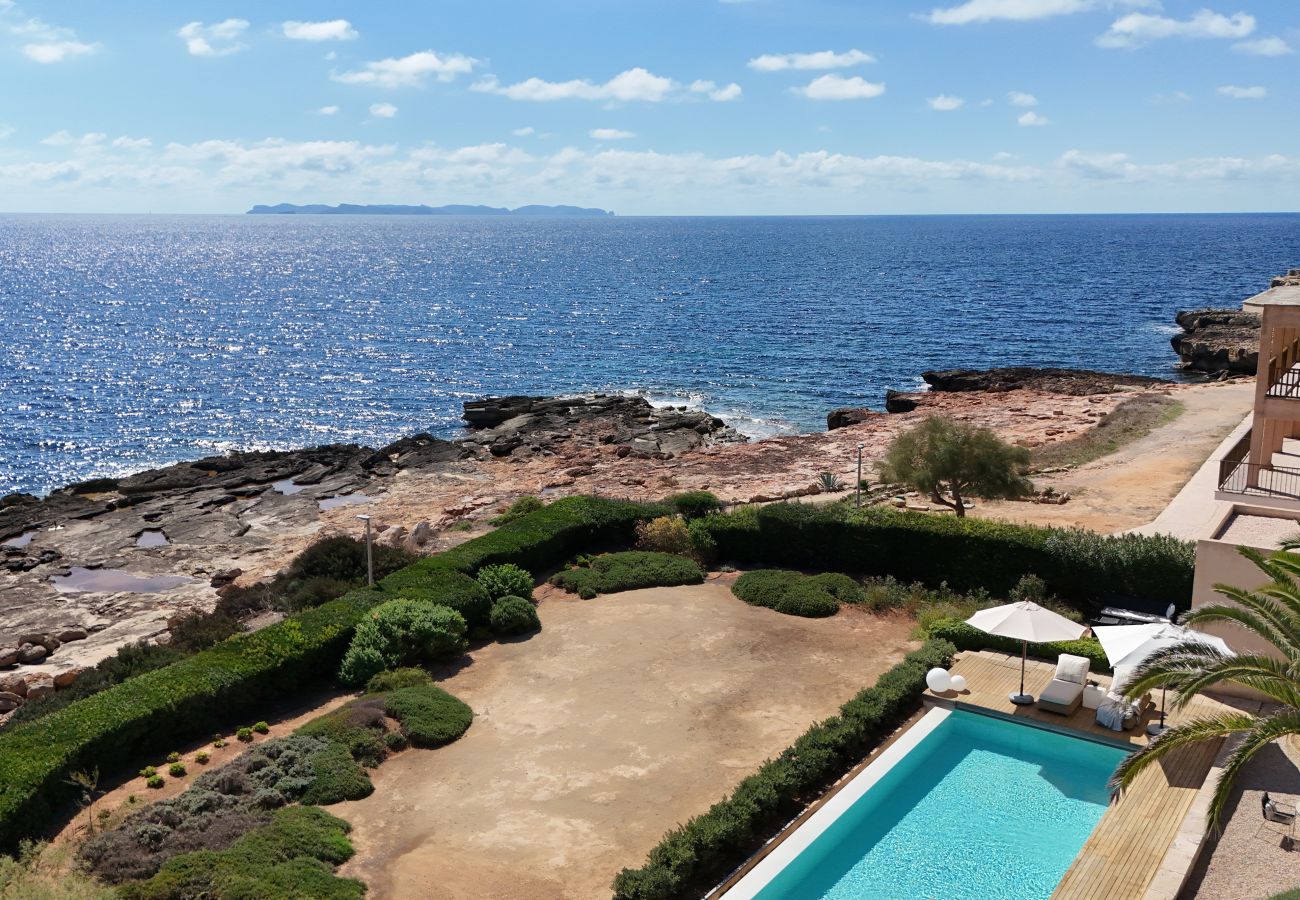 Villa in Colònia de Sant Jordi - Villa Cabrera Ferienhaus mit Meerblick und Pool in Colònia de Sant Jordi, Mallorca