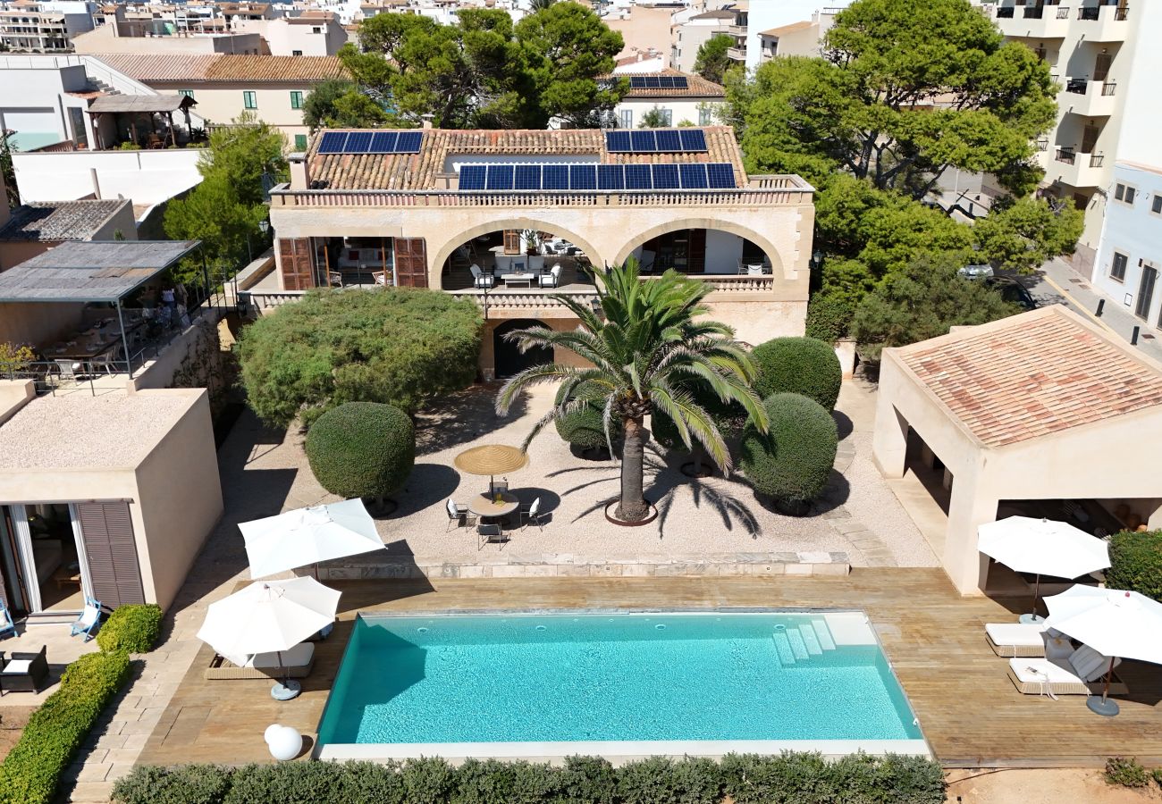 Villa in Colònia de Sant Jordi - Villa Cabrera Ferienhaus mit Meerblick und Pool in Colònia de Sant Jordi, Mallorca